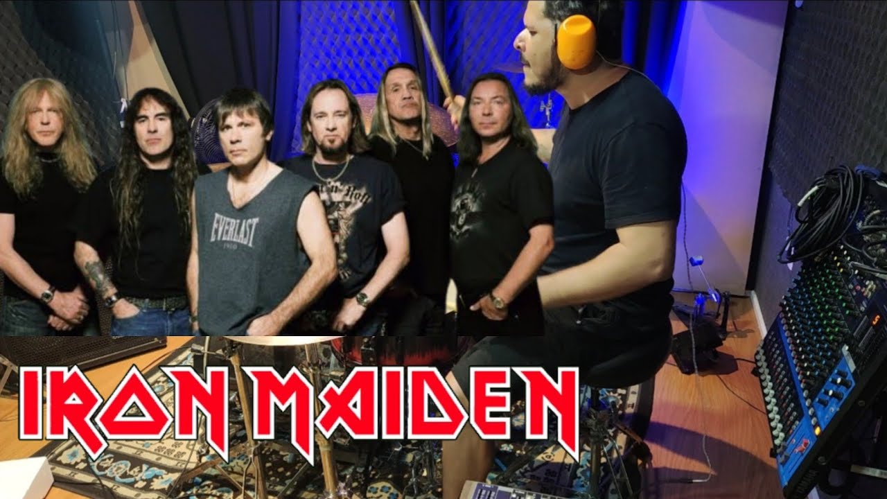 🔥 IRON MAIDEN – The Wicker Man (DRUM COVER @makako_drums)