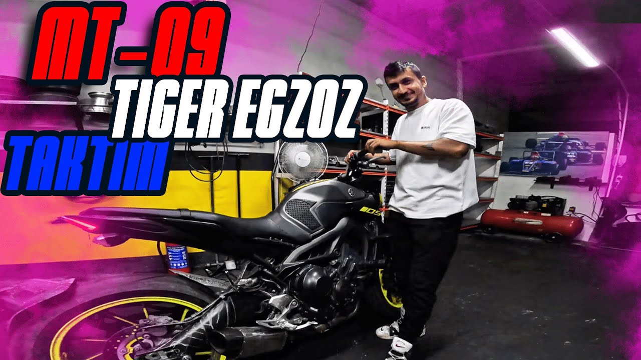 Yamaha MT-09 Yeni Egzoz Takıldı! İlk Çalıştırma ve Ses Denemesi