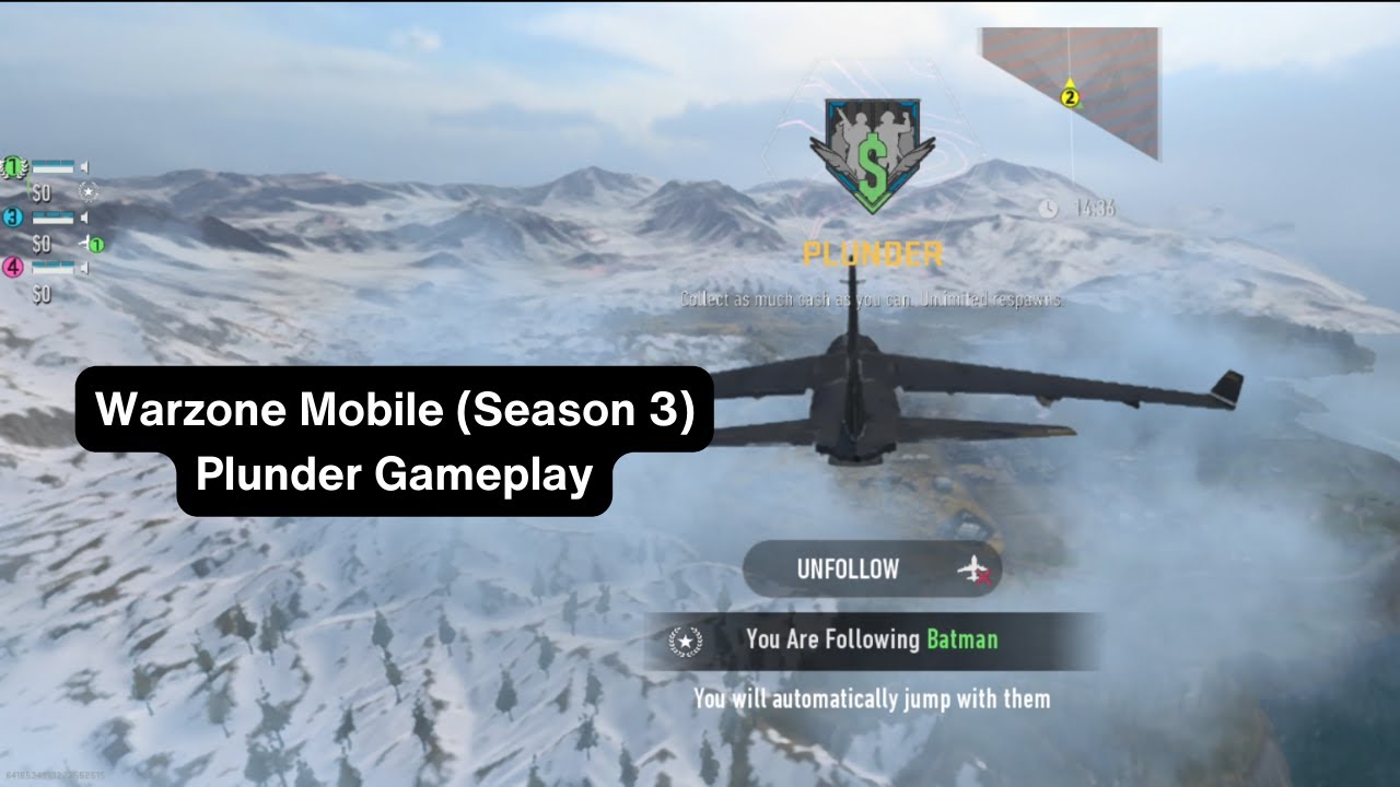 Warzone Mobile Plunder  Gameplay (Season 3)