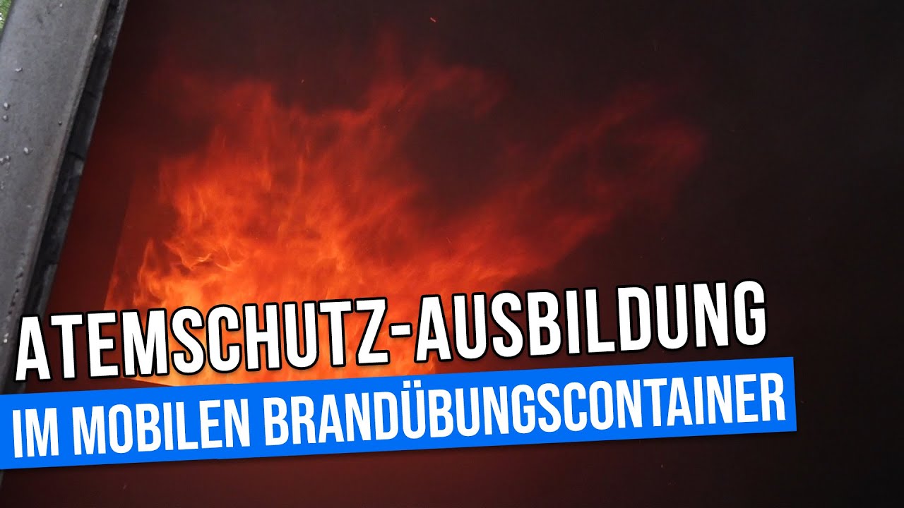 Der Brandübungscontainer von Atemschutz Röser