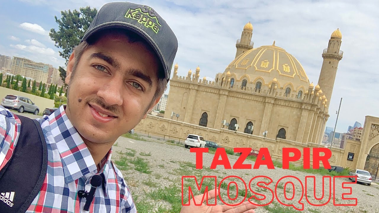 Baku Biggest Mosque Taza Pir Mosque Azerbahijan