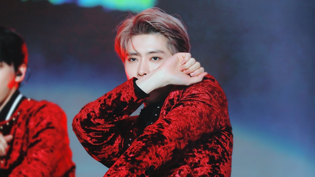 181014 BBQ SBS SUPER CONCERT NCT127 - Regular 재현 JAEHYUN Focus [4k]