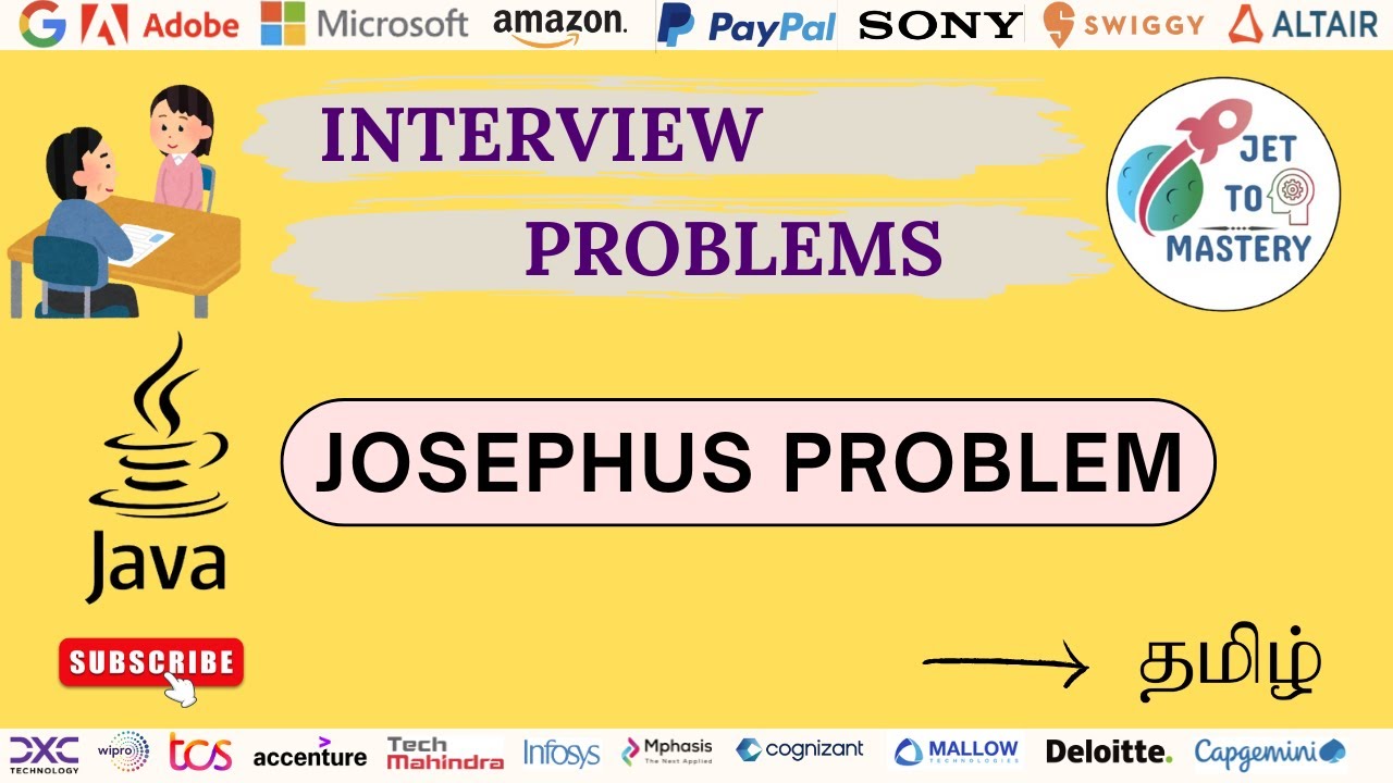 Josephus Problem || DSA || Java || Tamil