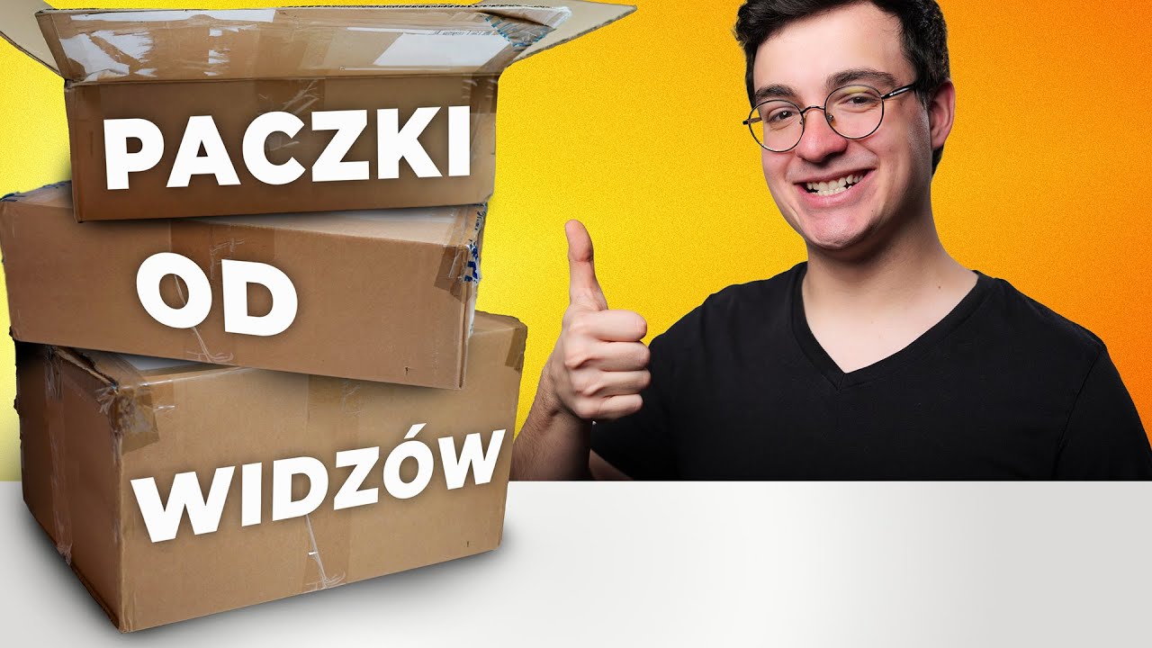 Dostałem PACZKI od widzów!