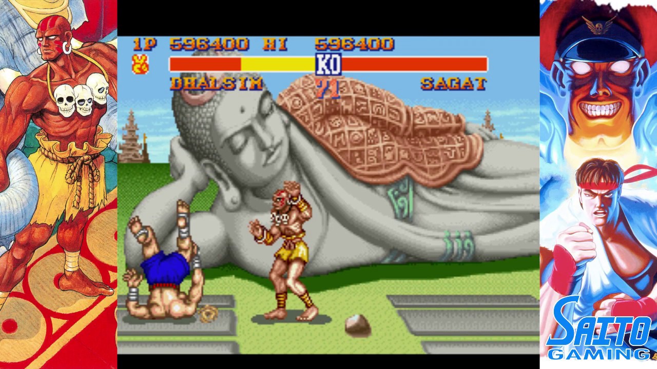 Street Fighter II: The World Warrior - Dhalsim (Hardest) 2:0 Playthrough