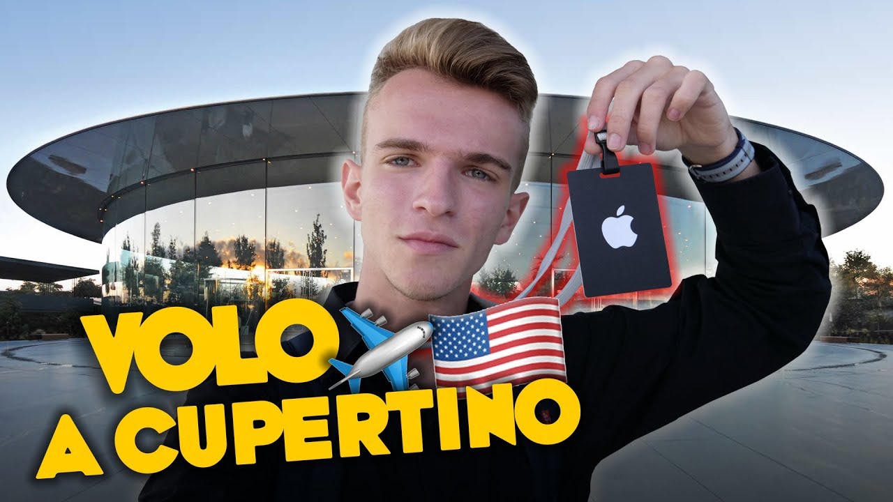 VOLO A CUPERTINO DA APPLE [Parte 1/2]