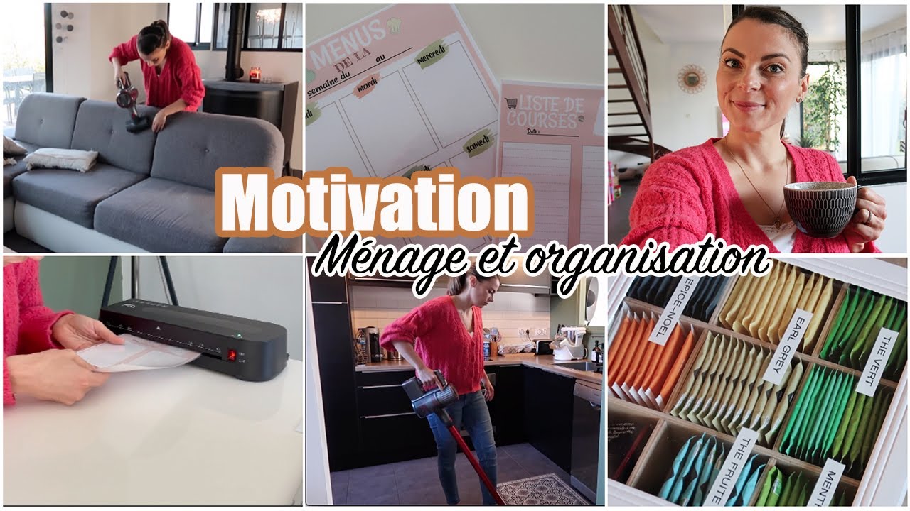 VLOG⎟MOTIVATION▪︎ Ménage et organisation