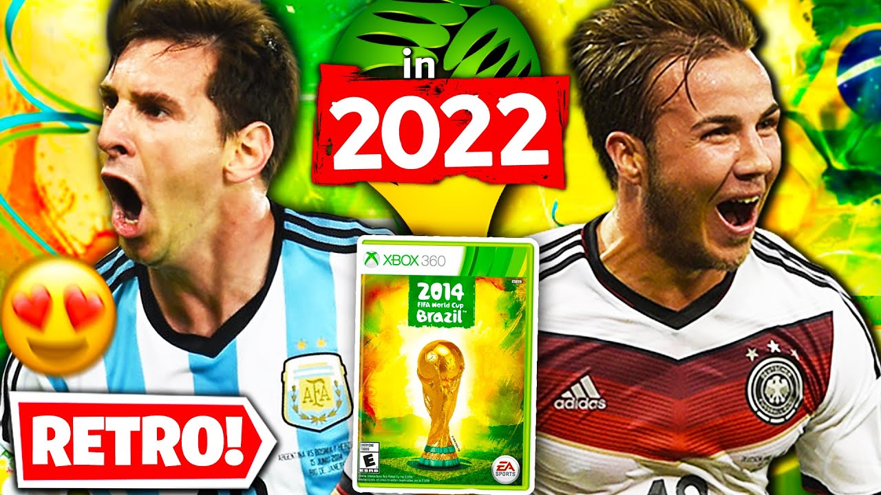 I PLAYED the 2014 WORLD CUP FIFA GAME in 2026 and it cured my depression... (RETRO FIFA)