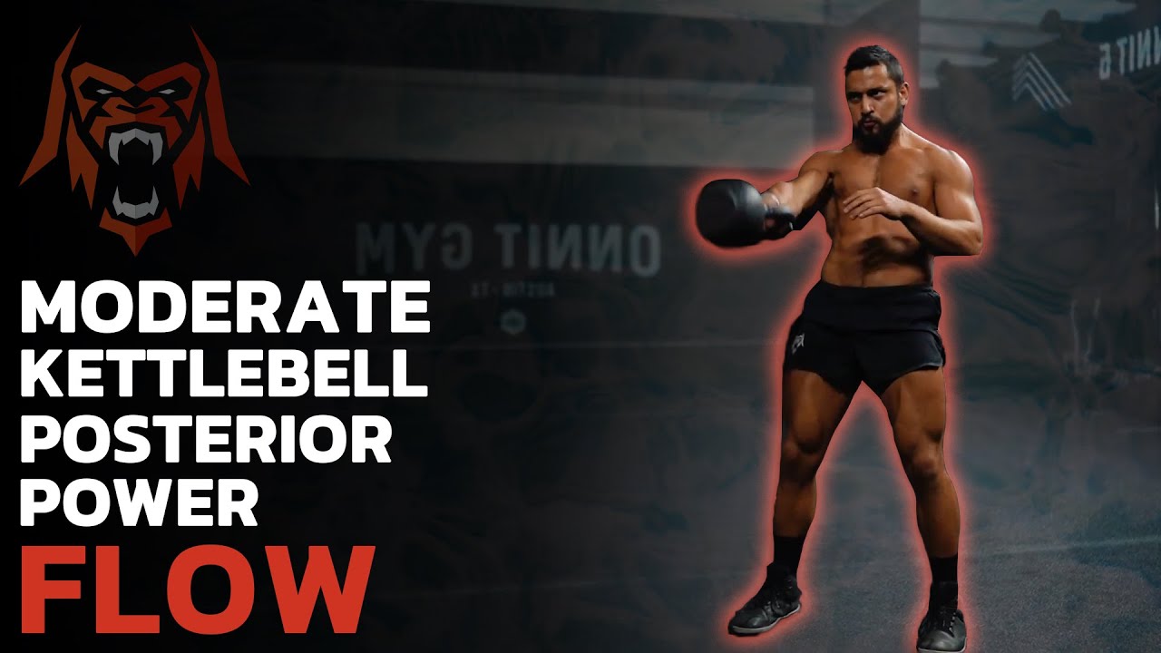 Moderate Kettlebell Posterior Power Flow | Eric Leija