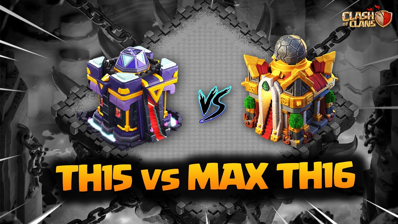 Th15 vs Th16 Attack Strategy | Th15 vs Max Th16 Attack | Best Th15 Attack strategy coc