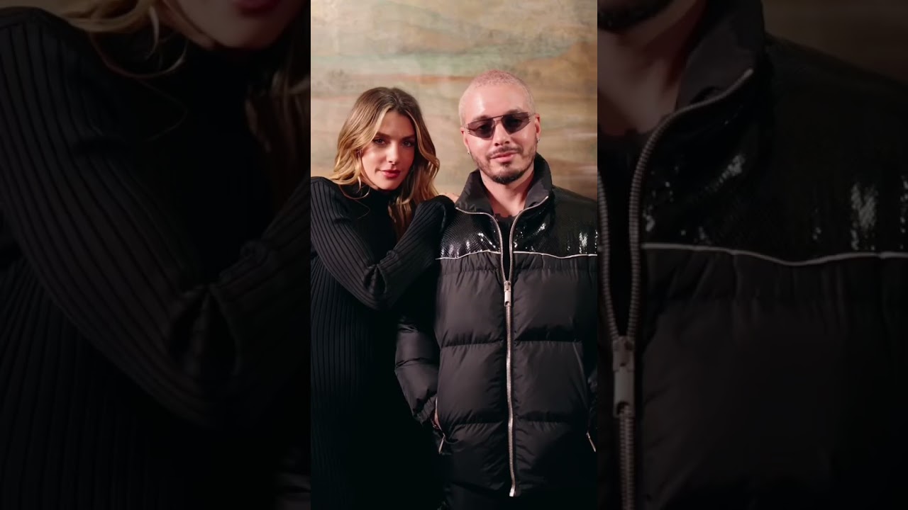 J BALVIN AND VALENTINA FERRER | Time spent with friends at Bally AW23 #Bally #BallyAW23 #MFW