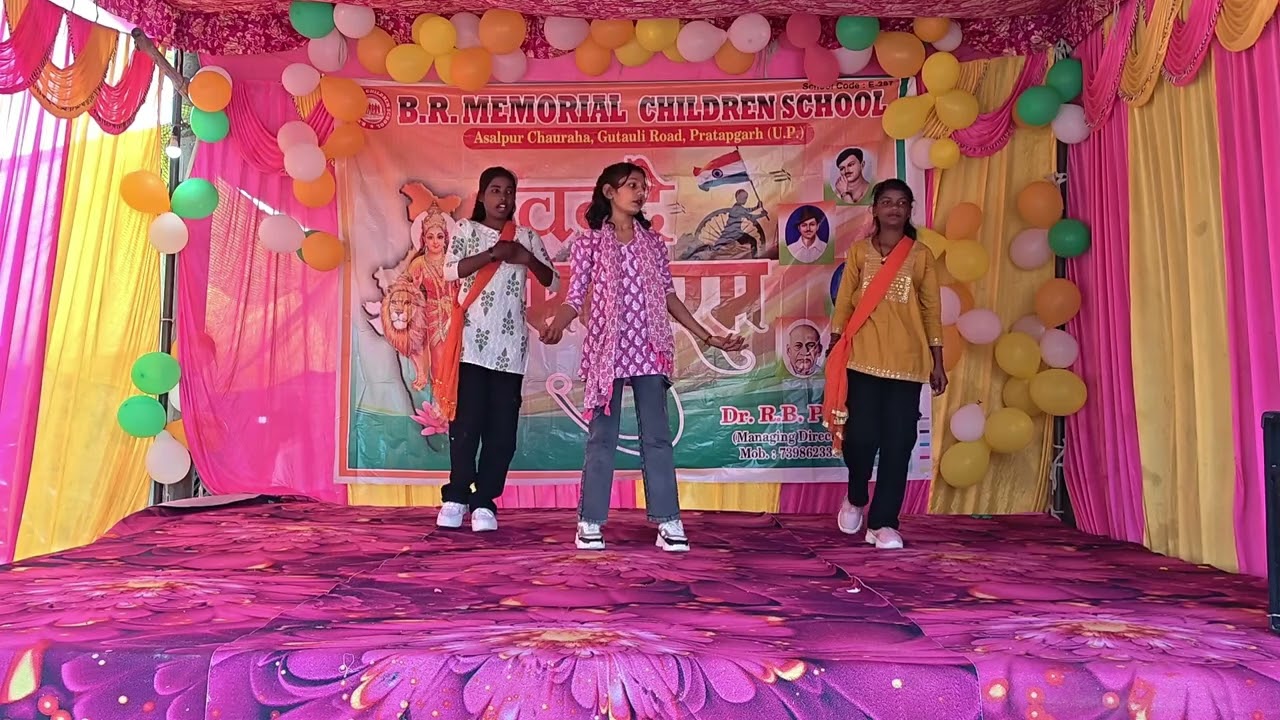 Jahan paaw me payal dance by class 7th students