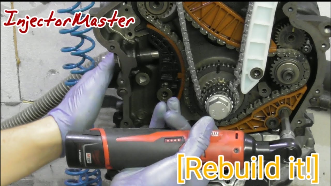 [Rebuild it!] VW EA888 CBFA 2.0 TSI engine assembly. Passat CC. II