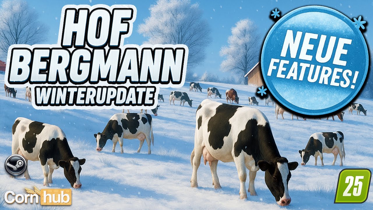 LS25 Hof Bergmann WINTERUPDATE bringt starke Neuerungen