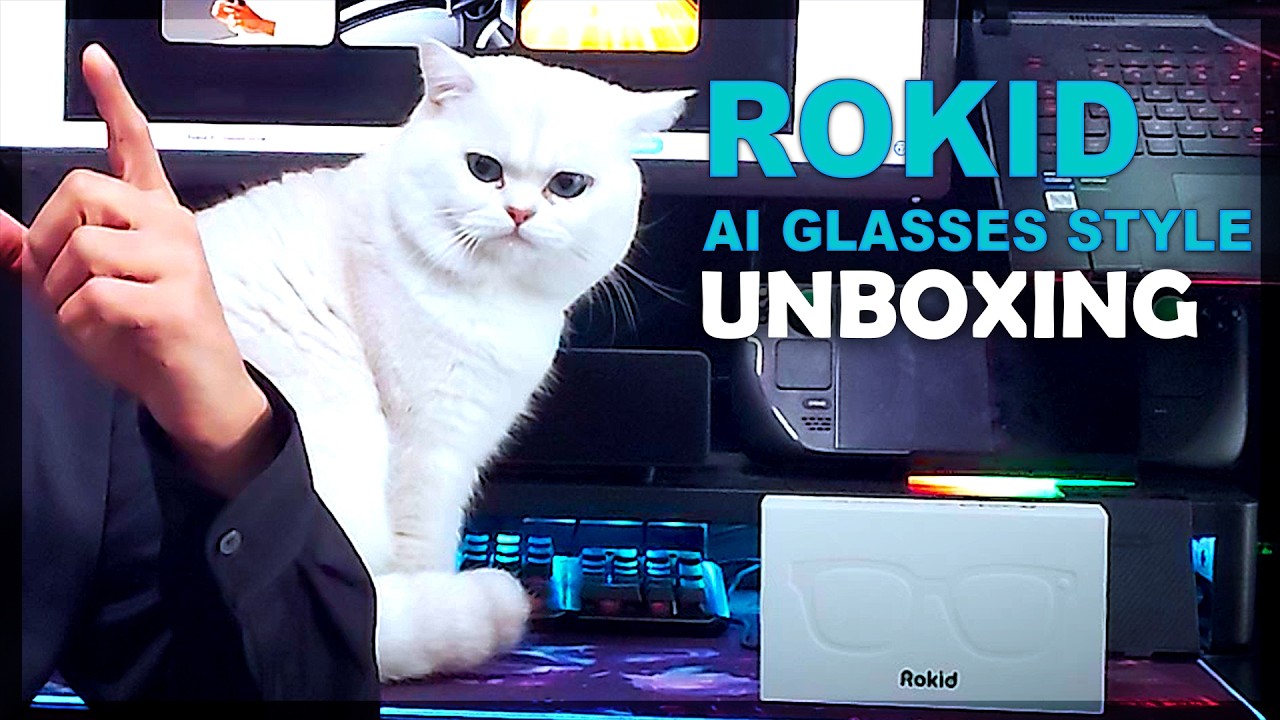 Rokid AI Glasses Style Unboxing