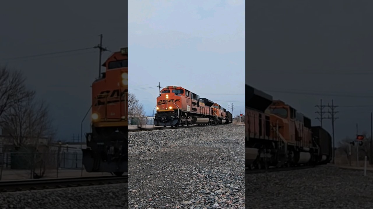 Wow! BNSF 9277 SDACe with SD70MACe 2nd Out!