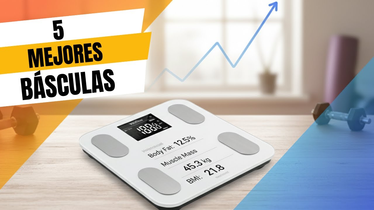 Top 5 BÁSCULAS de Bioimpedancia 2025: La Guía Definitiva para Amazon ✅