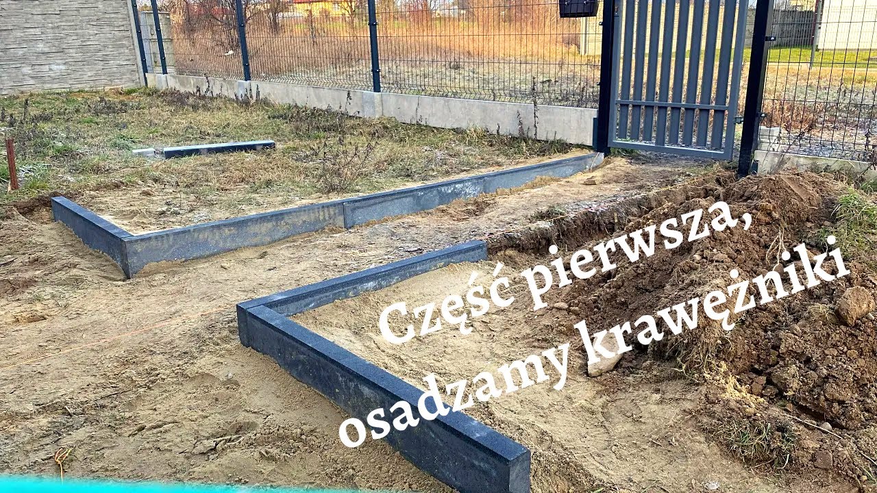 Jak układać kostkę brukową. Chodnik wokół domu. Układanie kostki brukowej przez amatora cz. 1