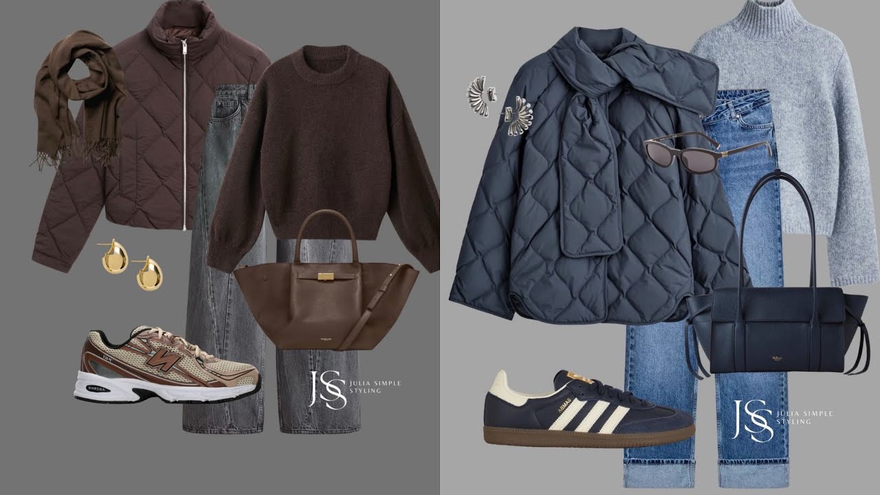 تنسيقات رائعة للبنات لفصل الشتاء ❄️ للجامعة و المدرسة #fashion #outfitideas #outdoors 