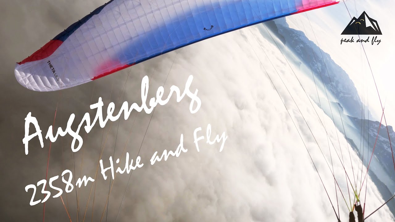 Ins winterliche Nebelmeer: Hike and Fly Augstenberg via Chalbergrat 2358m