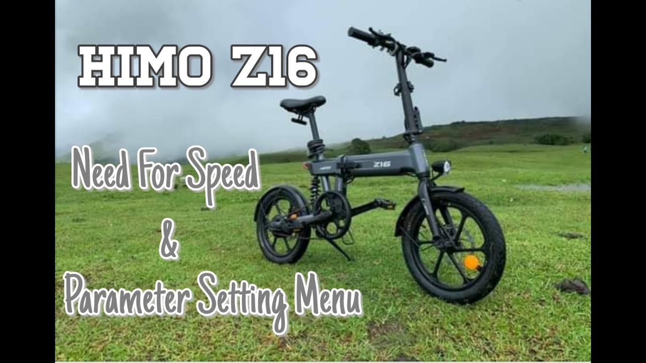 E Bike Xiaomi Himo Z16 | Need For Speed | Parameter Setting Menu