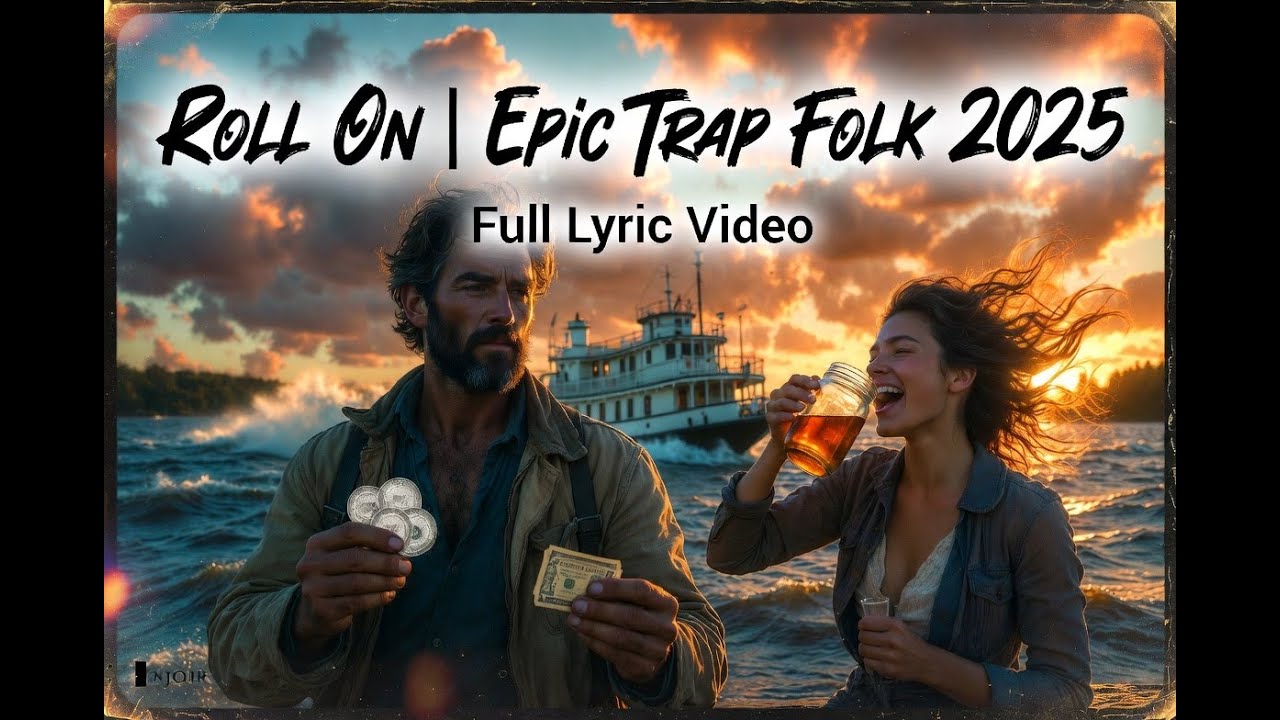 diG_Ger - Roll On | Upbeat Trap Folk Anthem 2025 (Full Lyric Video)