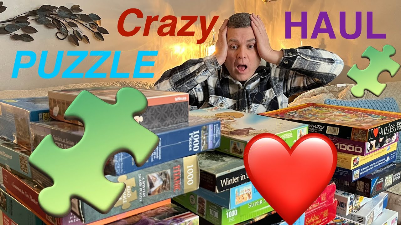 Puzzle Thrift Haul & We Shop the Shelves