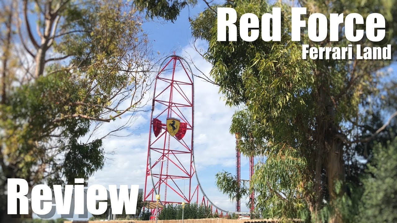 [Review] Red Force | Ferrari Land [Port Aventura] Höchste & Schnellste Achterbahn in Europa!