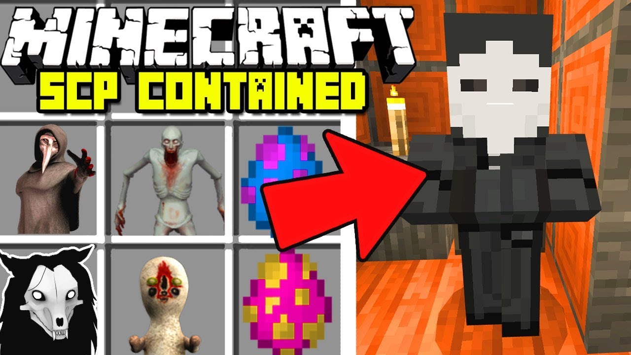 Minecraft : SCARY SCP CONTAINMENT MOD | SCP 096, SCP 173, & MORE!