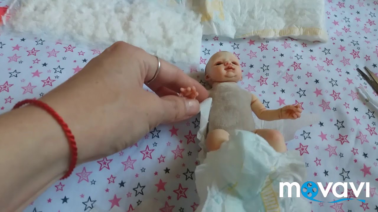Как сделать подгузник мини Реборну