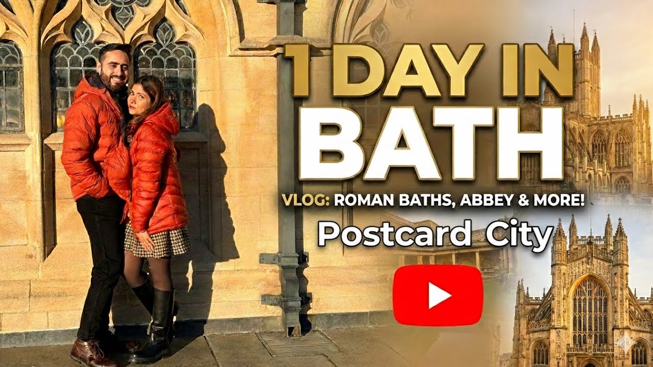 This City Is Straight Out of a Postcard | Bath Day Trip from London | Moridh in London