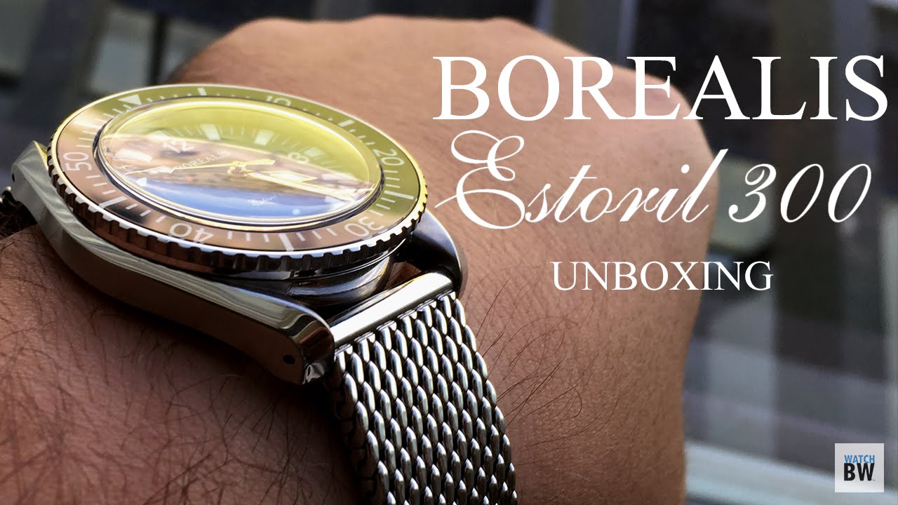 Borealis Estoril 300 Dive Watch Unboxing