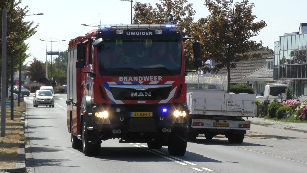 52 Verschillende Hulpdiensten naar een Zeer Grote Duinbrand GRIP 1 Heemskerk
