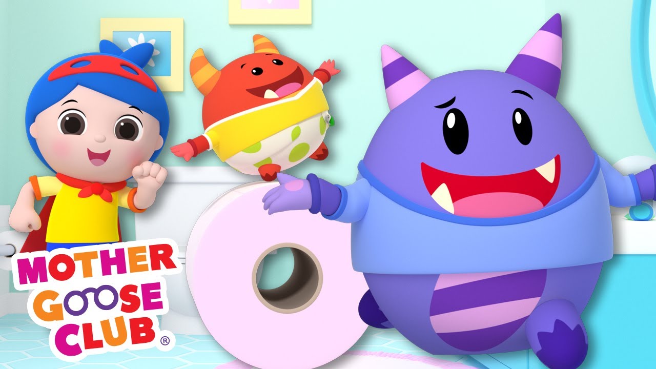 No More Diaper + More | Mother Goose Club Cartoons #NurseryRhymes