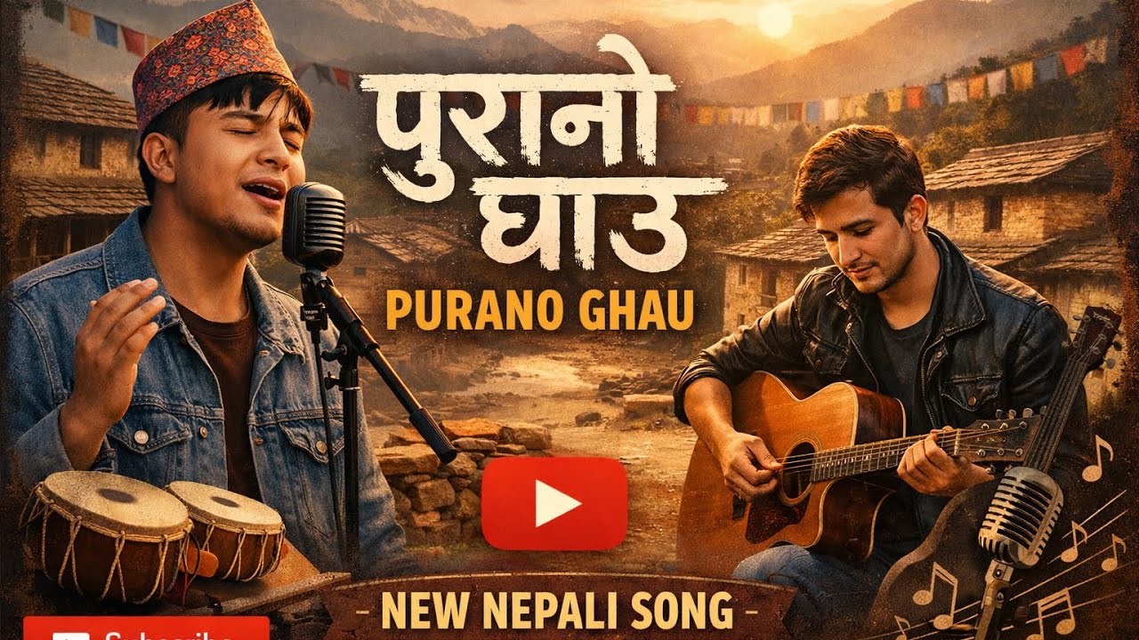 Purano Ghau – A Heart Touching Nepali Song | Emotional Melody #aimusic Ai Music