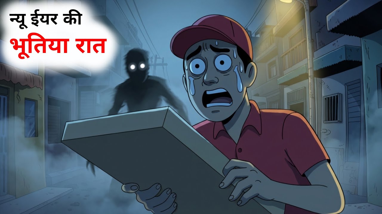 न्यू ईयर की भूतिया रात 🎃 | “The Haunted New Year Night” | Nr toonz |