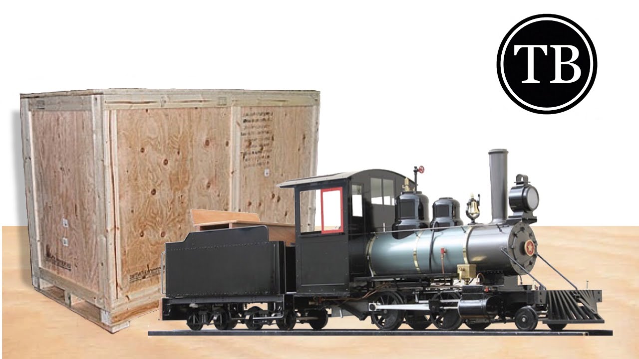 Steam Locomotive - 2.5 Scale 7.5 gauge 2-4-0 Narrow Gauge Locomotive Assembly Part 1