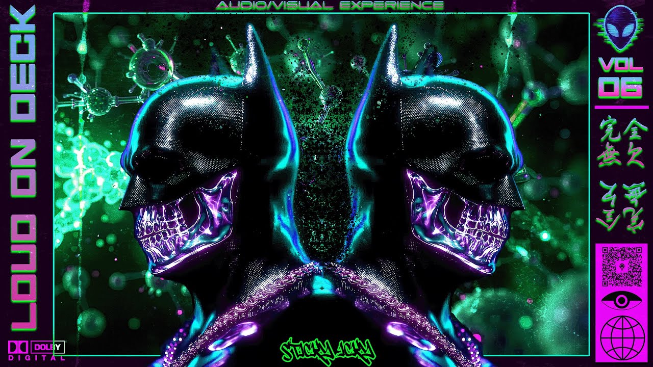 Loud on Deck 006 — Deep Dubstep, Trap & Experimental Bass Music [Audio Visualizer Trip] 4K