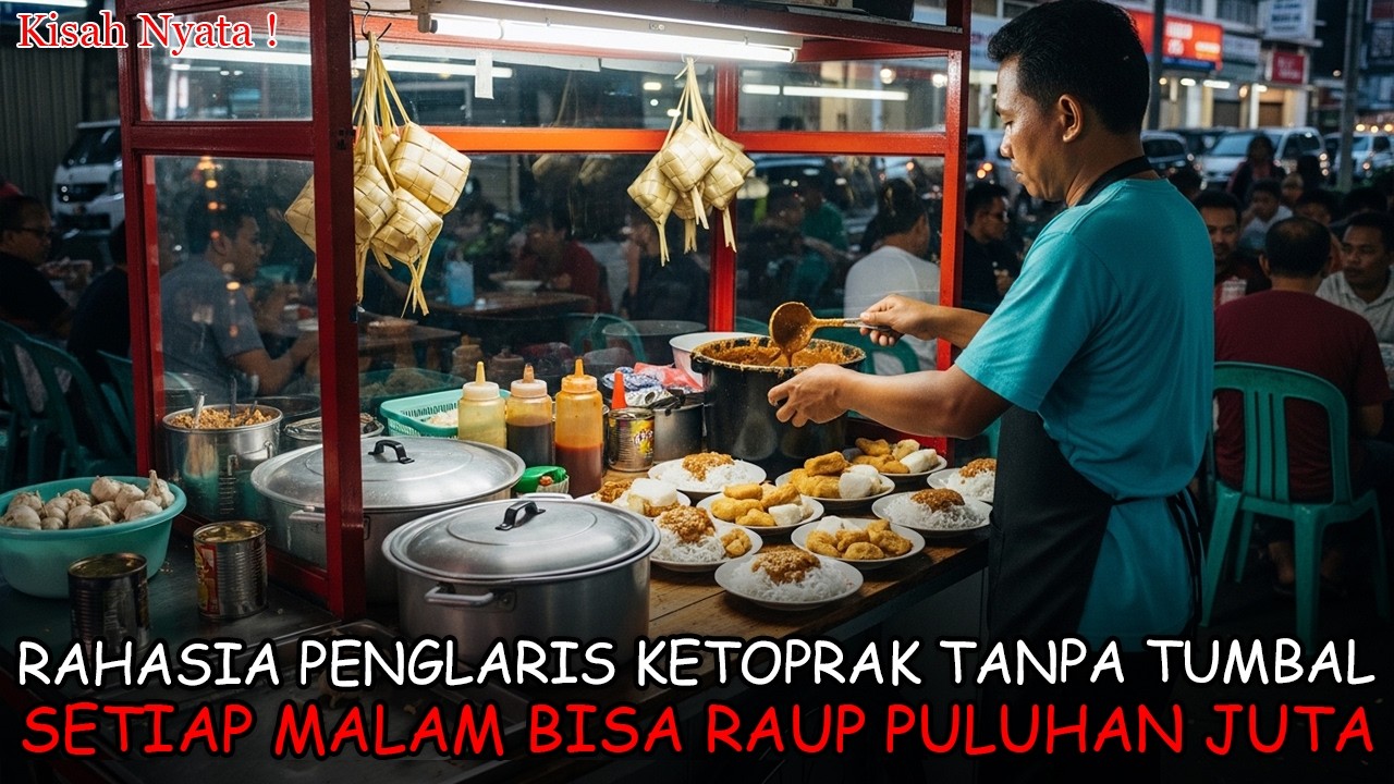 JANGAN PERNAH MAKAN DISINI ❗ TERBONGKAR RAHASIA KAYA RAYA TUKANG KETOPRAK TEGAL DAN LIUR GENDERUWO !