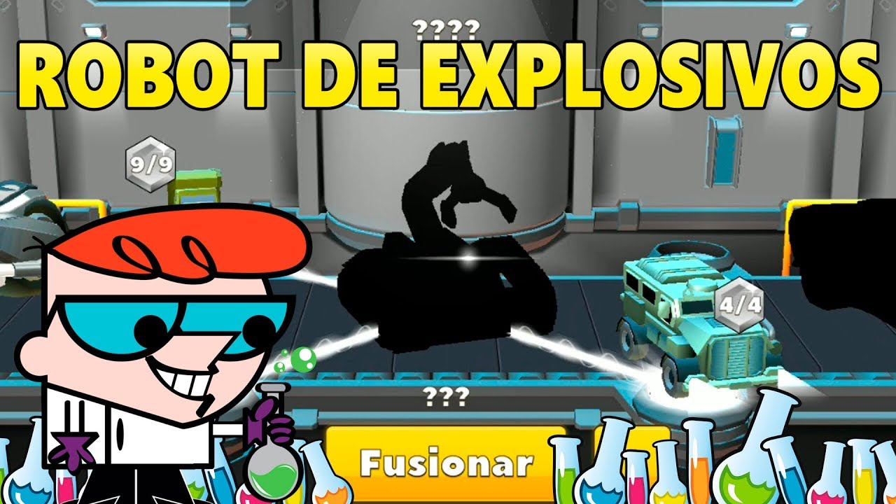ROBOT DE EXPLOSIVOS FABRICADO | CRASH OF CARS💊