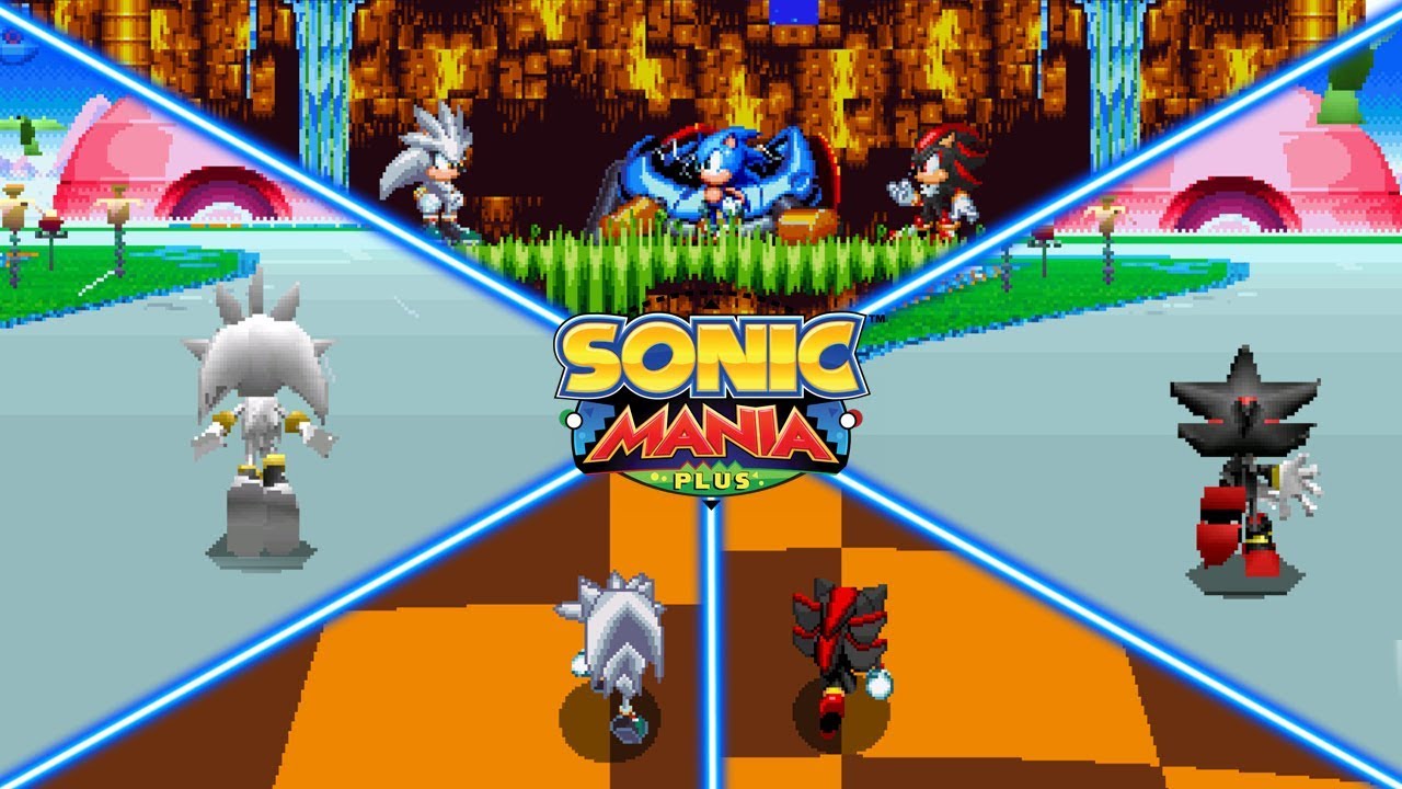 Sonic Mania - Shadow And Silver Mod