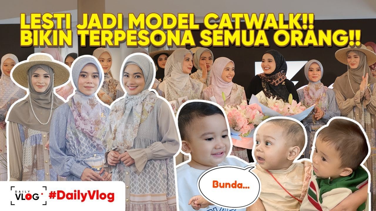LESTI JADI MODEL CATWALK!!  BIKIN TERPESONA SEMUA ORANG!!