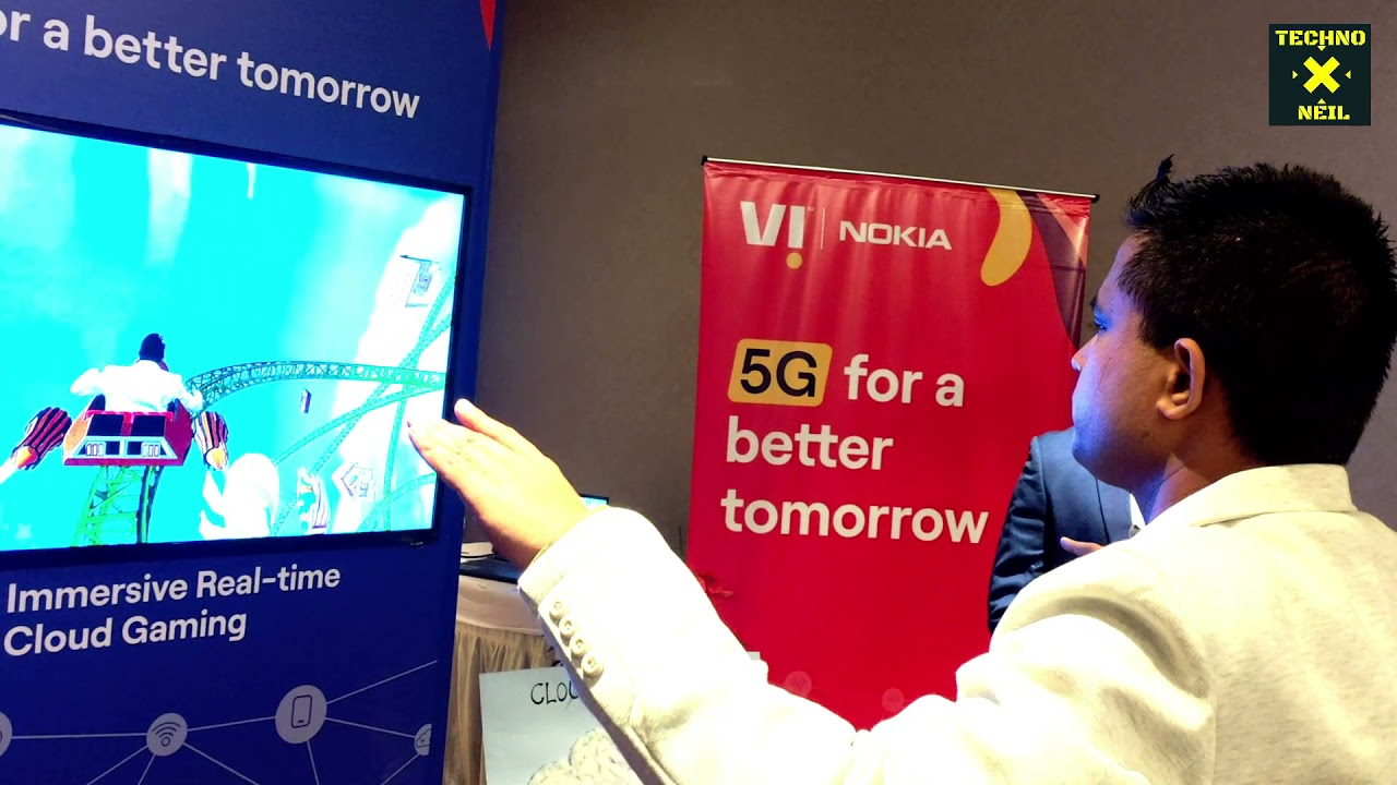 Vi 5G Cloud Gaming Experience | Vi 5G Cloud Gaming Live Demonstration | Vi 5G Live Speed Test