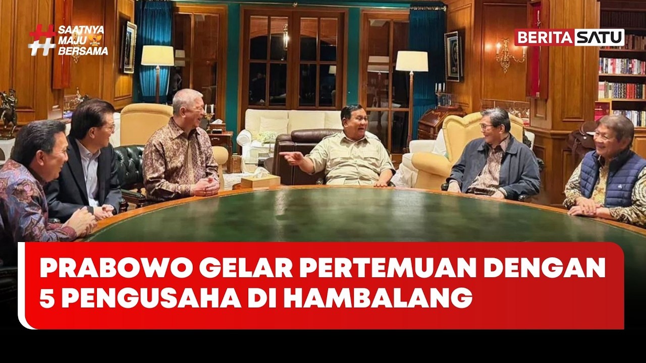 Presiden Prabowo Bertemu 5 Konglomerat di Hambalang, Bahas Apa? #Beritasatu