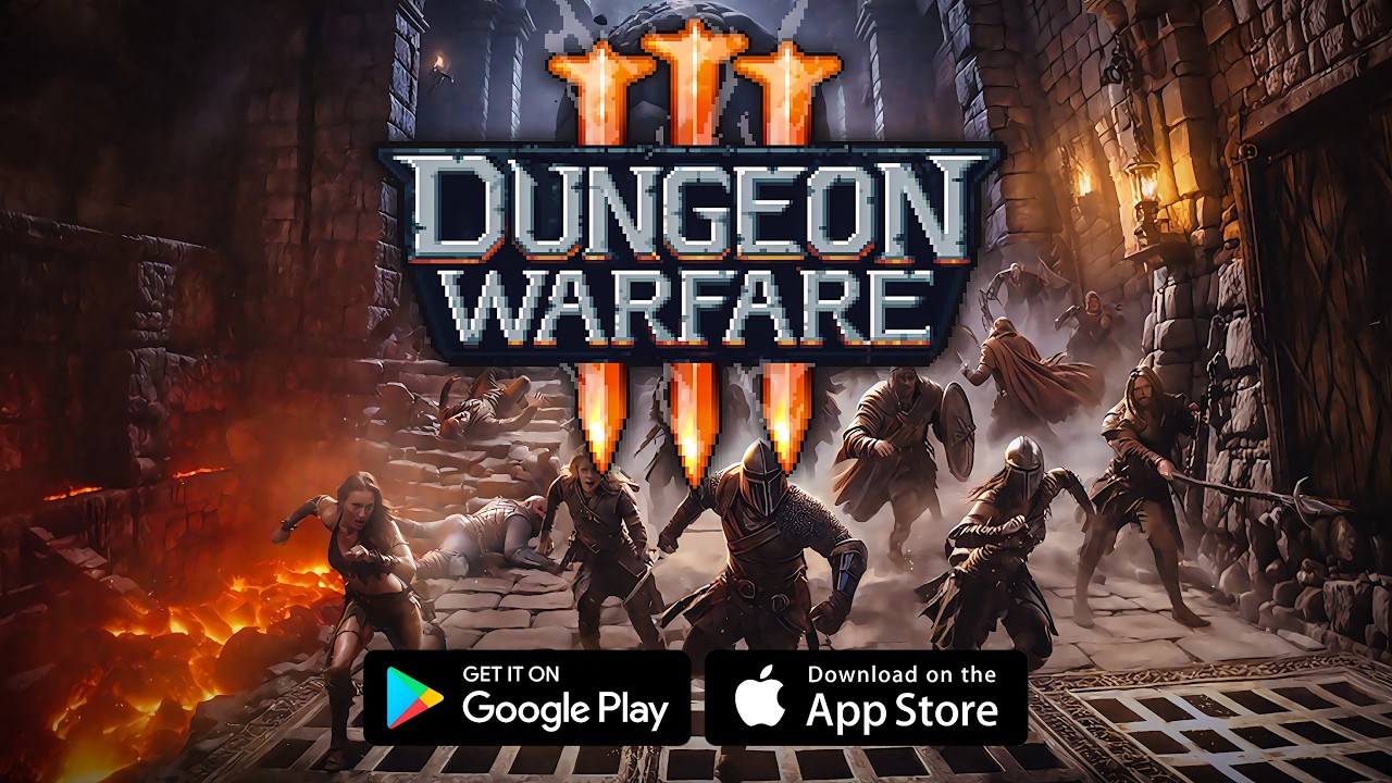 Dungeon Warfare 3 - Mobile Gameplay Android