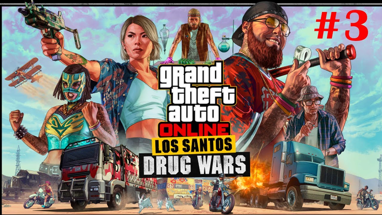GTA Online DRUG WARS DLC First Dose III - Fatal Incursion