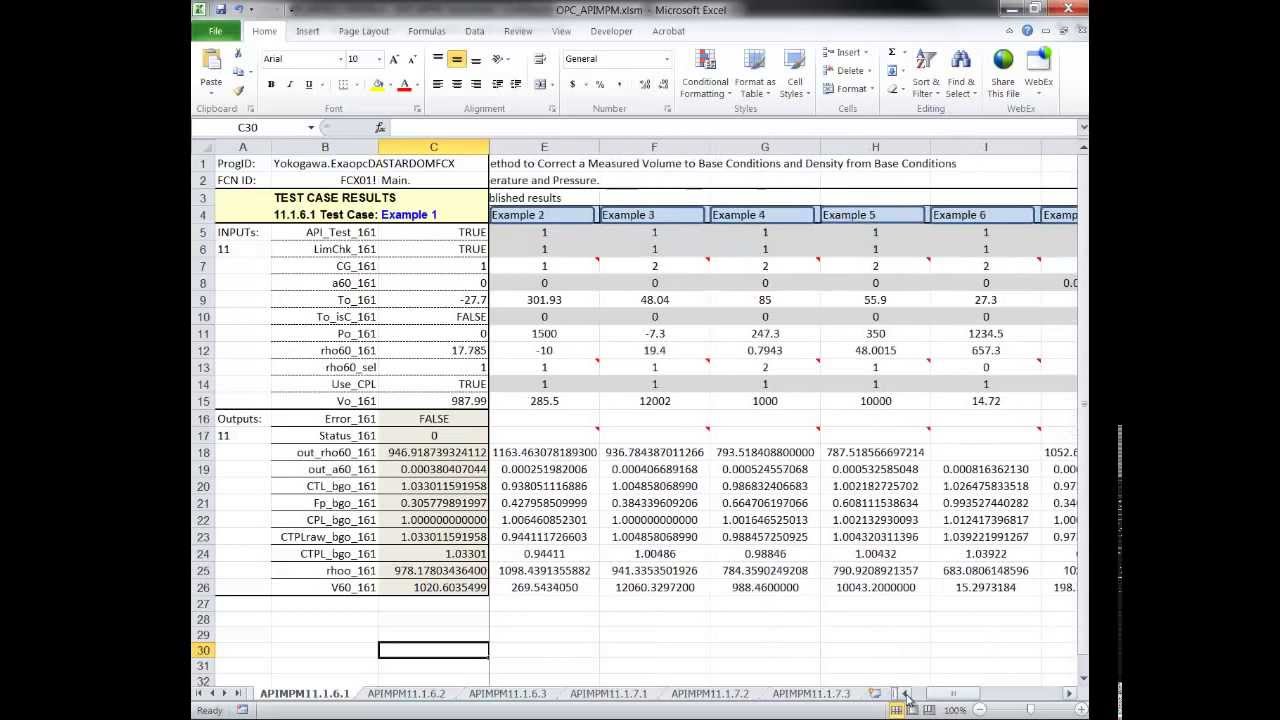 Yokogawa Stardom RTU  Flow Computations API MPM 11.1.6.1 Calculations Capability