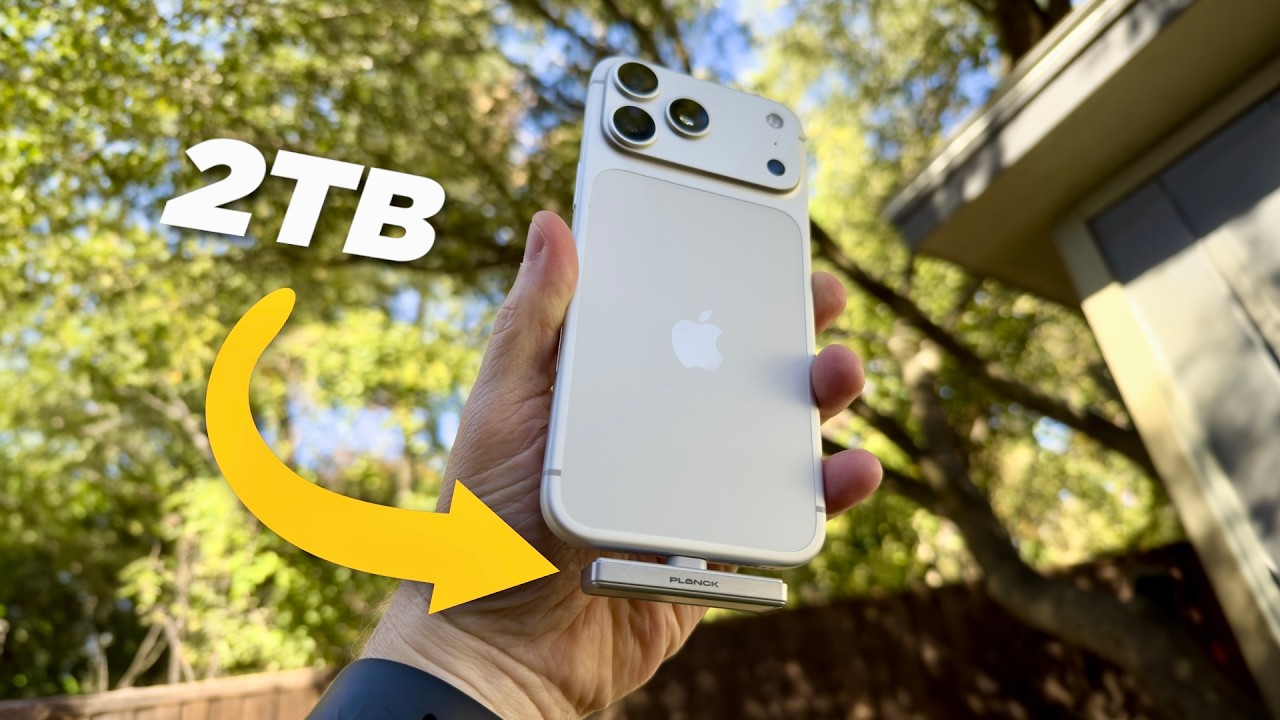 Новый король SSD для iPhone? | Первый взгляд от PLANCK!