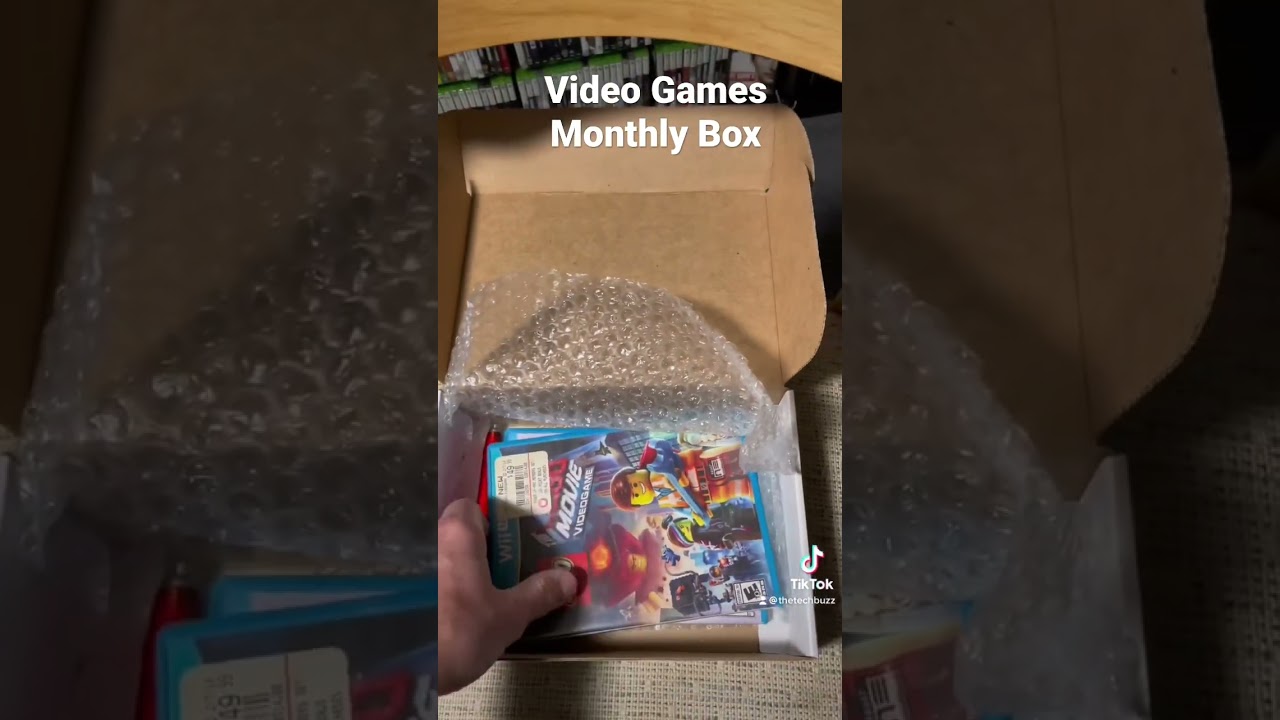 Video Games Monthly Box