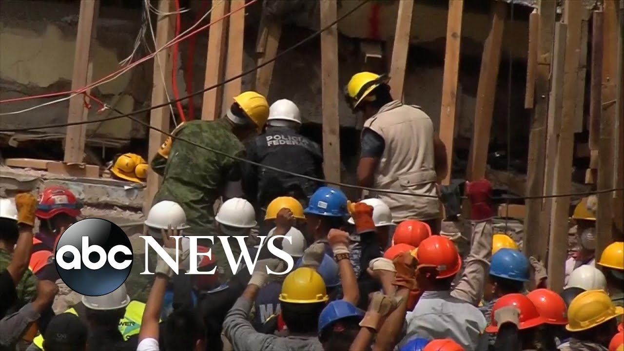 Rescuers search for survivors after Mexico earthquake